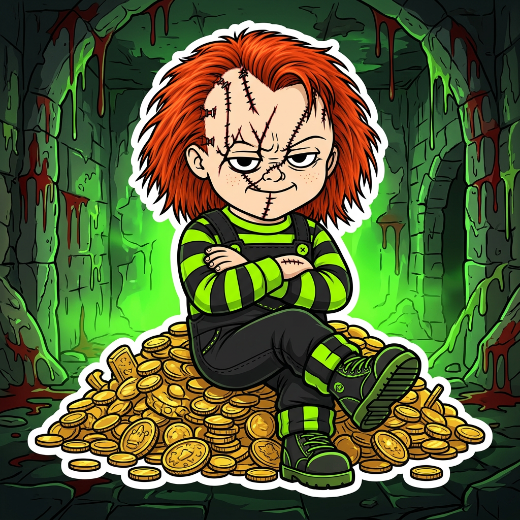$CHUCKY meme 2: Sit on the bag, not on hopium.